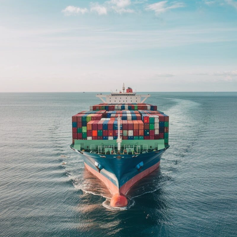 Operação de transporte de contentor