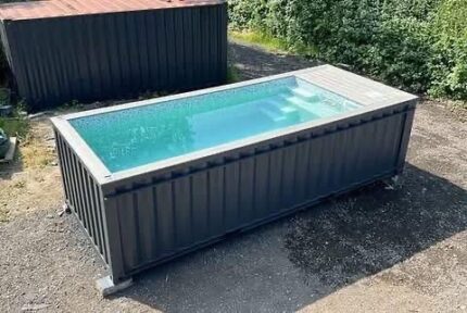 Piscina Modular em Contentor – Modelo Family 6 m